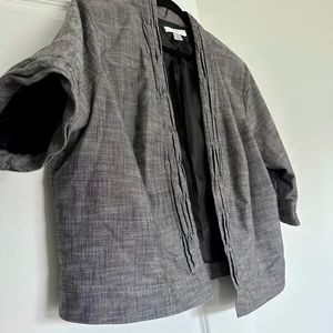 Professional Textured Cotton Blazer Jacket
